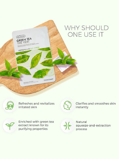 The Face Shop Real Nature Green Tea Masksheet