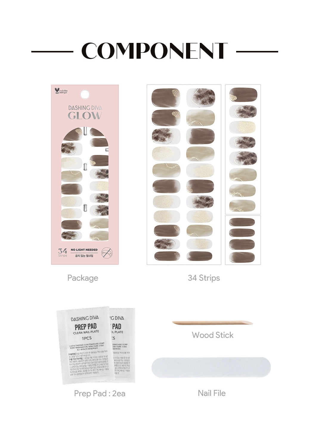 DASHING DIVA GLOW Posh Ombre