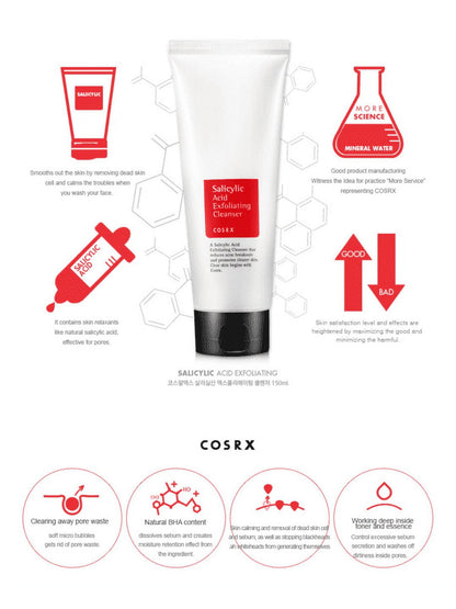 COSRX Salicylic Acid Daily Gentle Cleanser 150ml