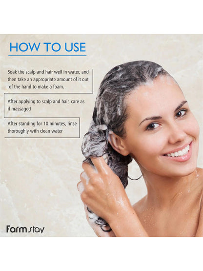 FARMSTAY Collagen Water Full Shampoo & Conditioner 530 ML