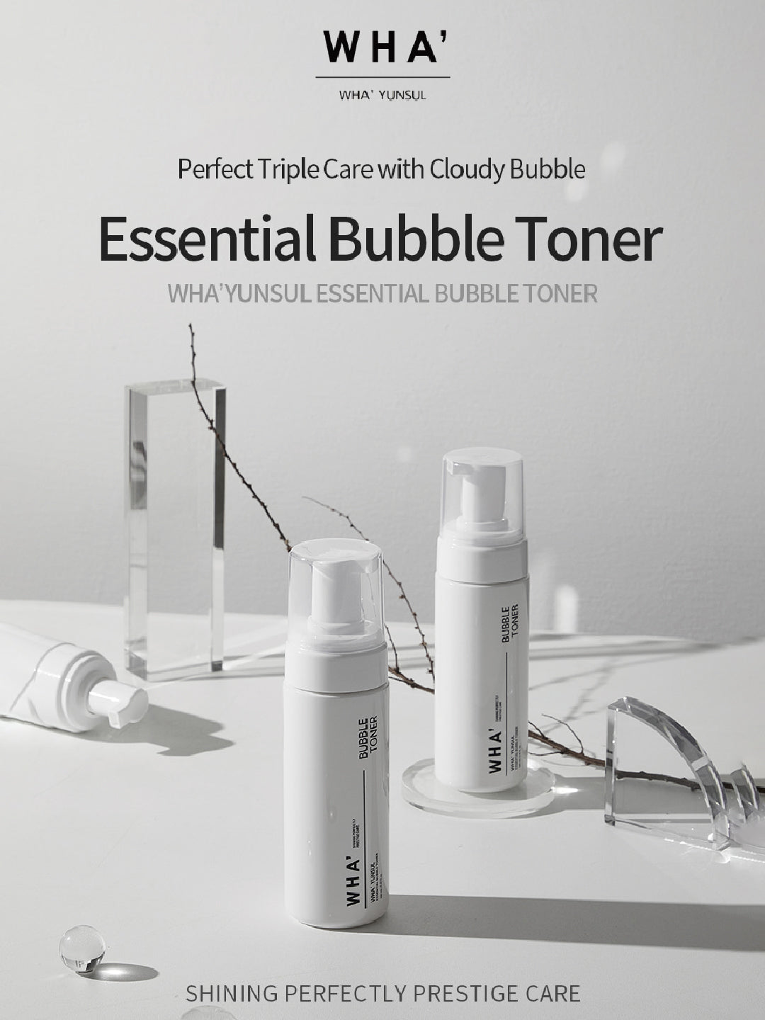 WHA'YUNSUL Essential Bubble Toner