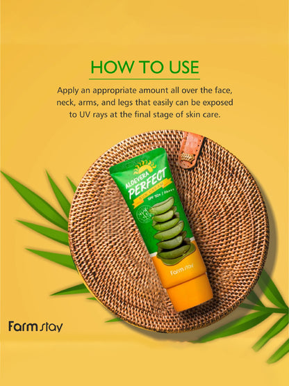 FARMSTAY Aloevera Perfect Sun Cream