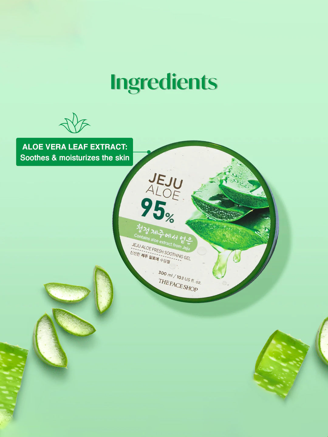 The Face Shop Jeju Aloe Fresh Soothing Gel