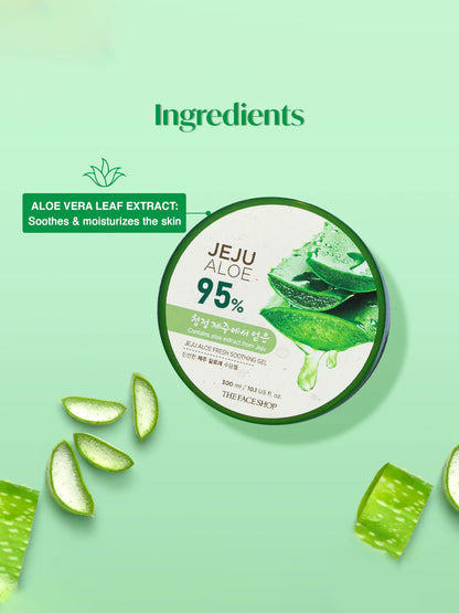 The Face Shop Jeju Aloe Fresh Soothing Gel