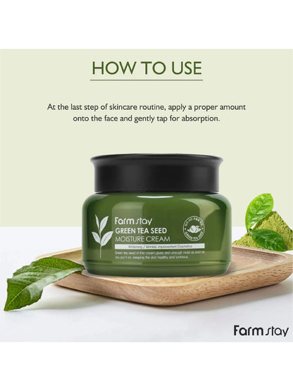 FARMSTAY Green Tea Seed Moisture Cream 100 g