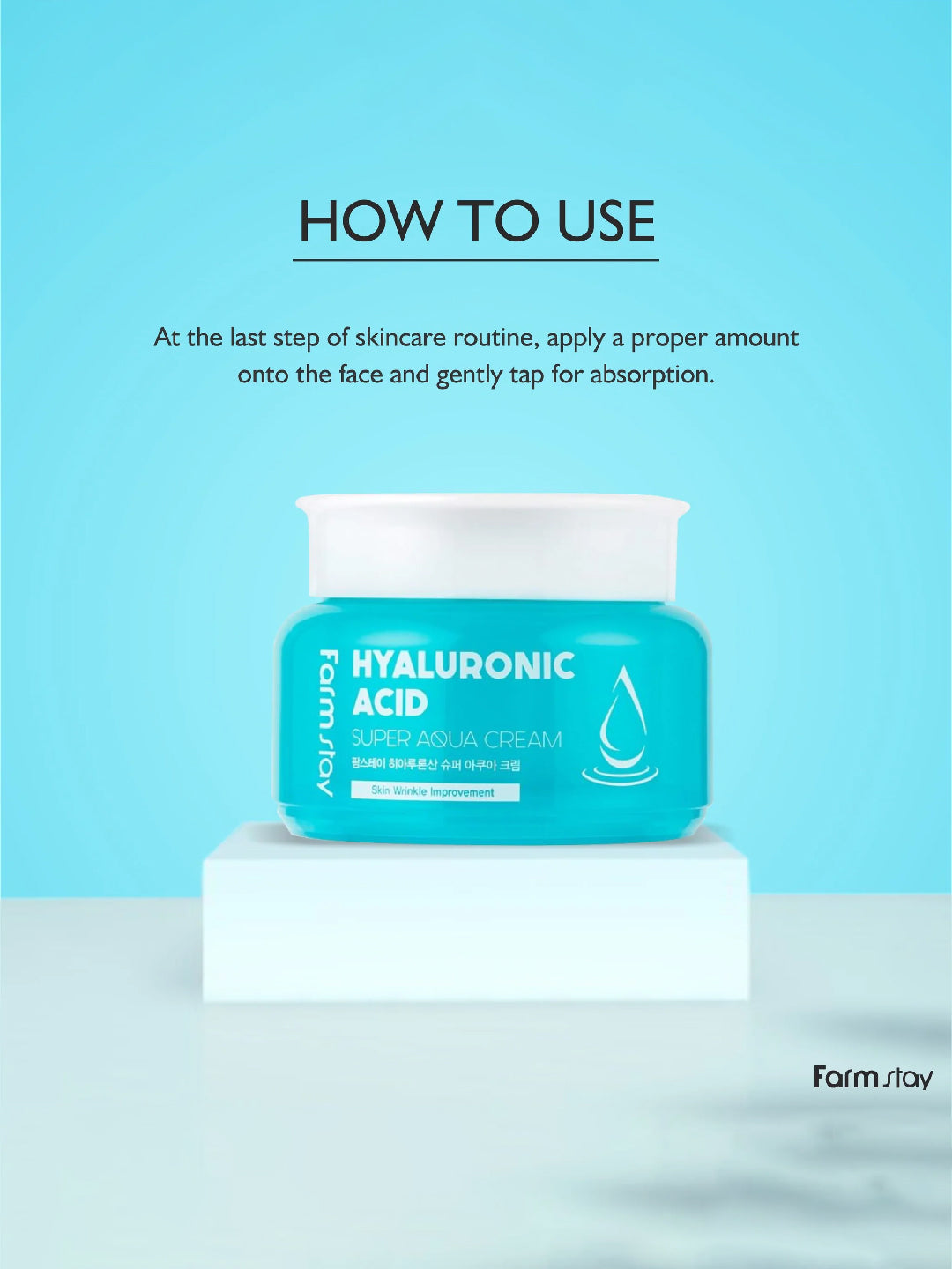 FARMSTAY Hyaluronic Acid Super Aqua Cream 100 ml