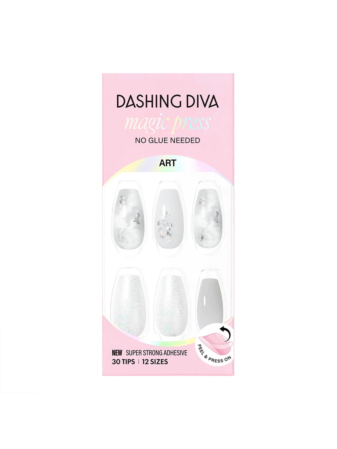 DASHING DIVA MAGICPRESS Greyish Marble