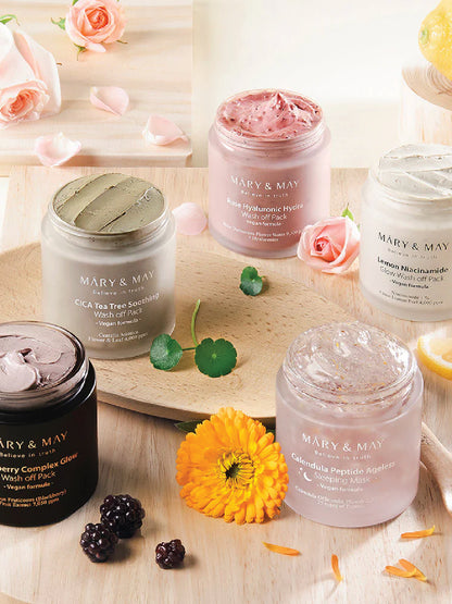 Mary&May Calendula Peptide Ageless Sleeping Mask 110 g