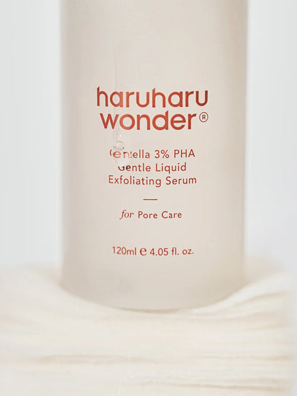 HaruHaru Wonder Centella 3% PHA Gentle Liquid Exfoliating Serum 120ml