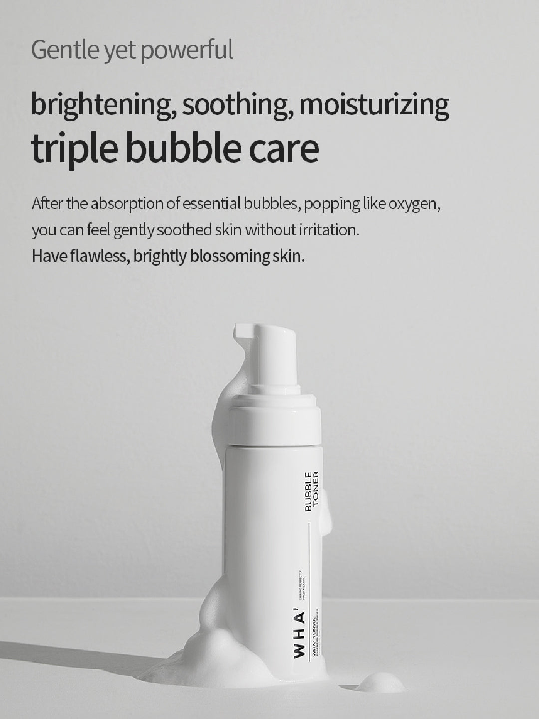 WHA'YUNSUL Essential Bubble Toner