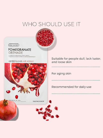 The Face Shop Real Nature Pomegranate Masksheet