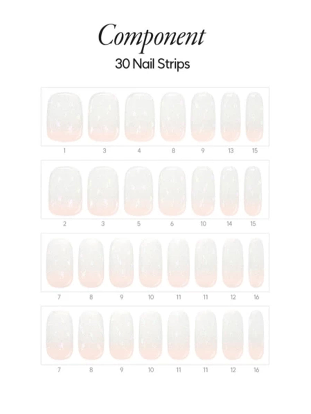 DASHING DIVA Glaze Posh White