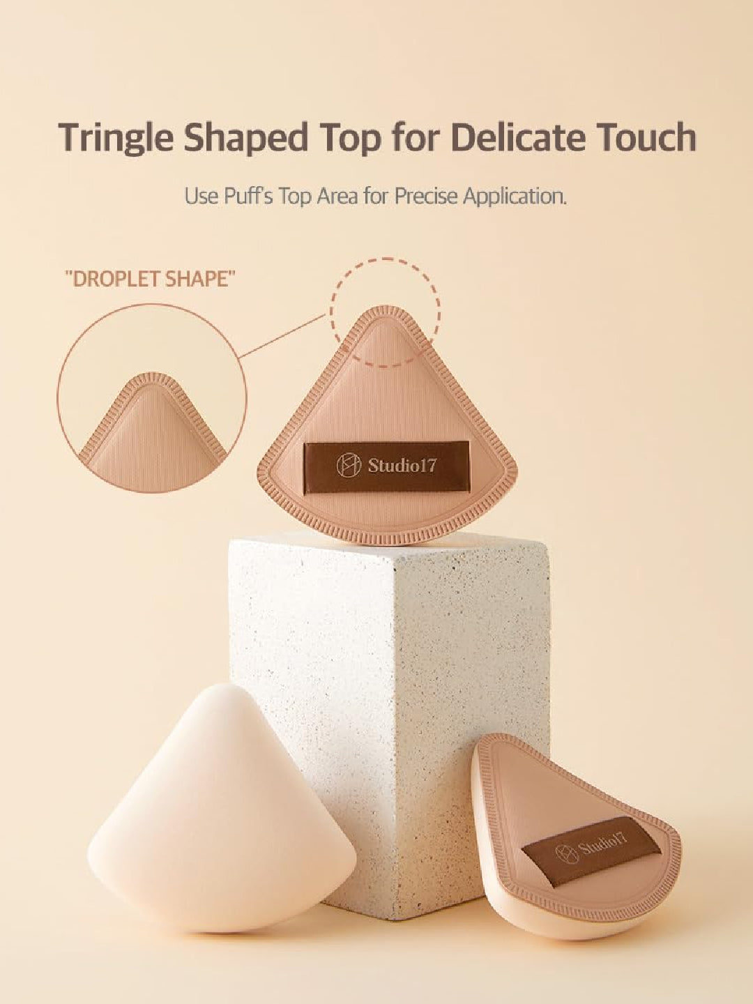 Studio 17 Pang Pang triangle puff
