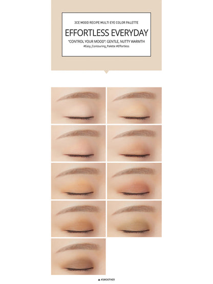 3CE Multi eye colour palette 8g Smoother