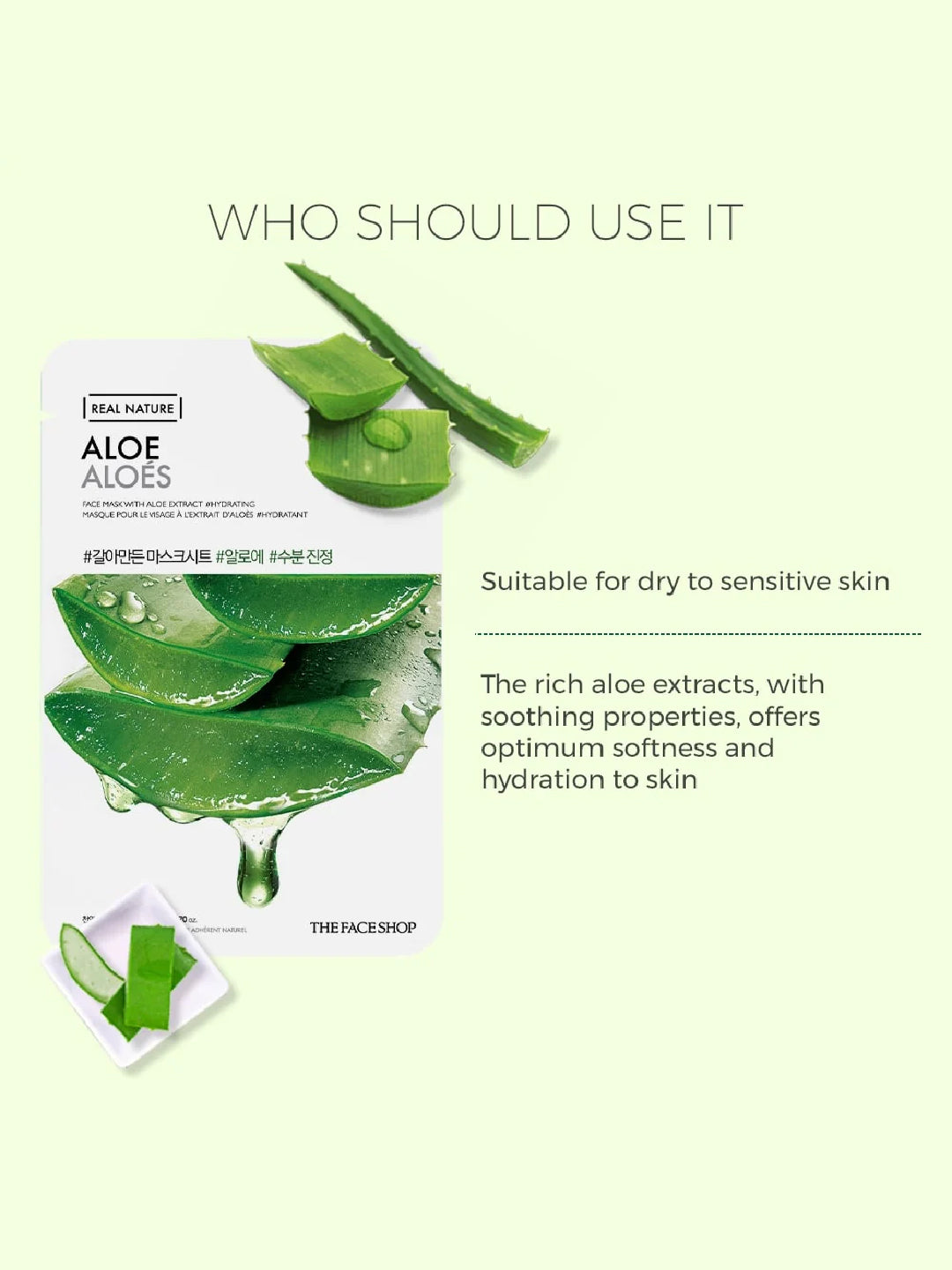 The Face Shop Real Nature Aloe Face Mask