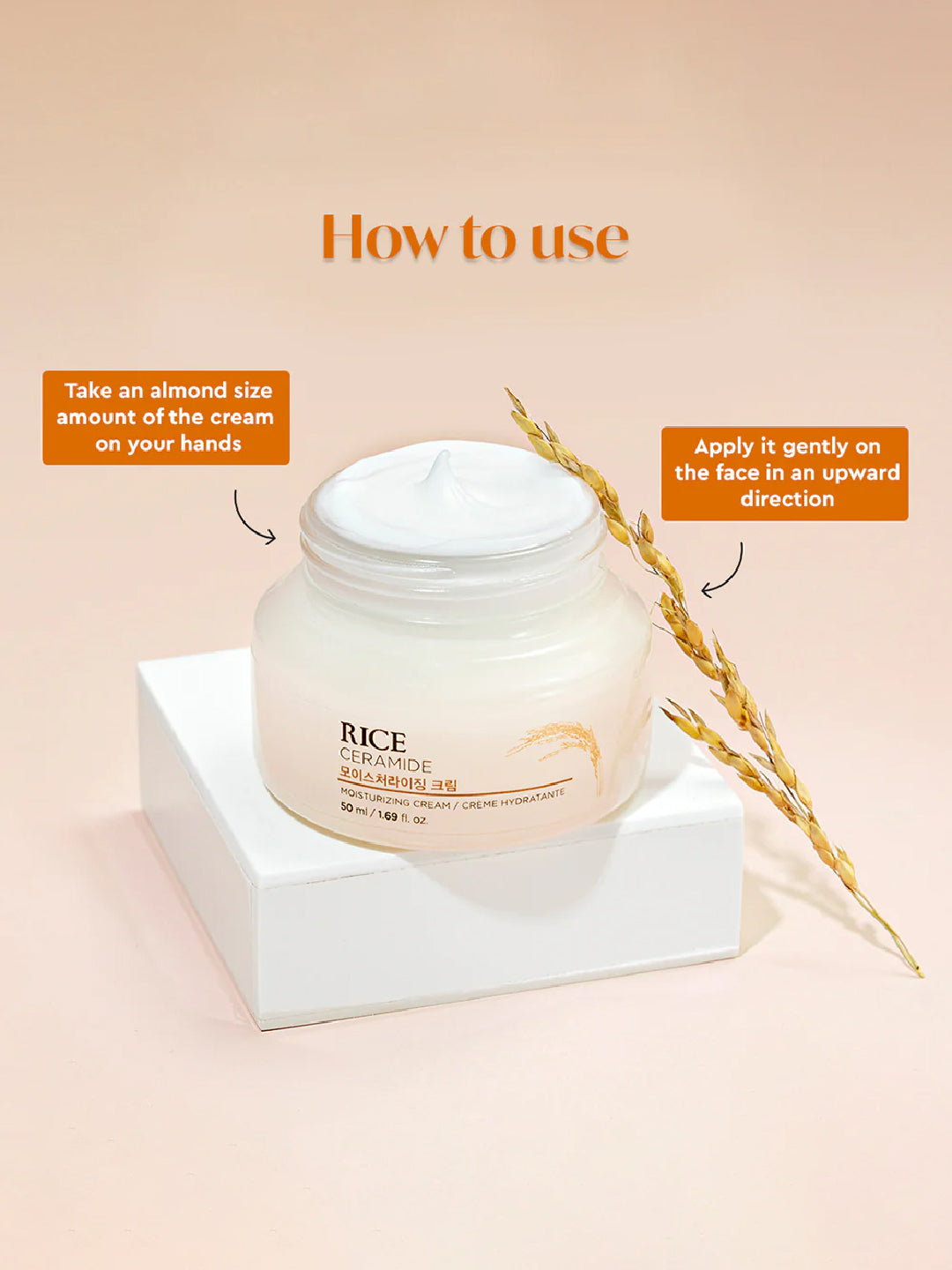 The Face Shop Rice & Ceramide Moisturizing Cream – view 5