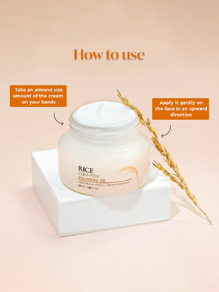 The Face Shop Rice & Ceramide Moisturizing Cream – view 5