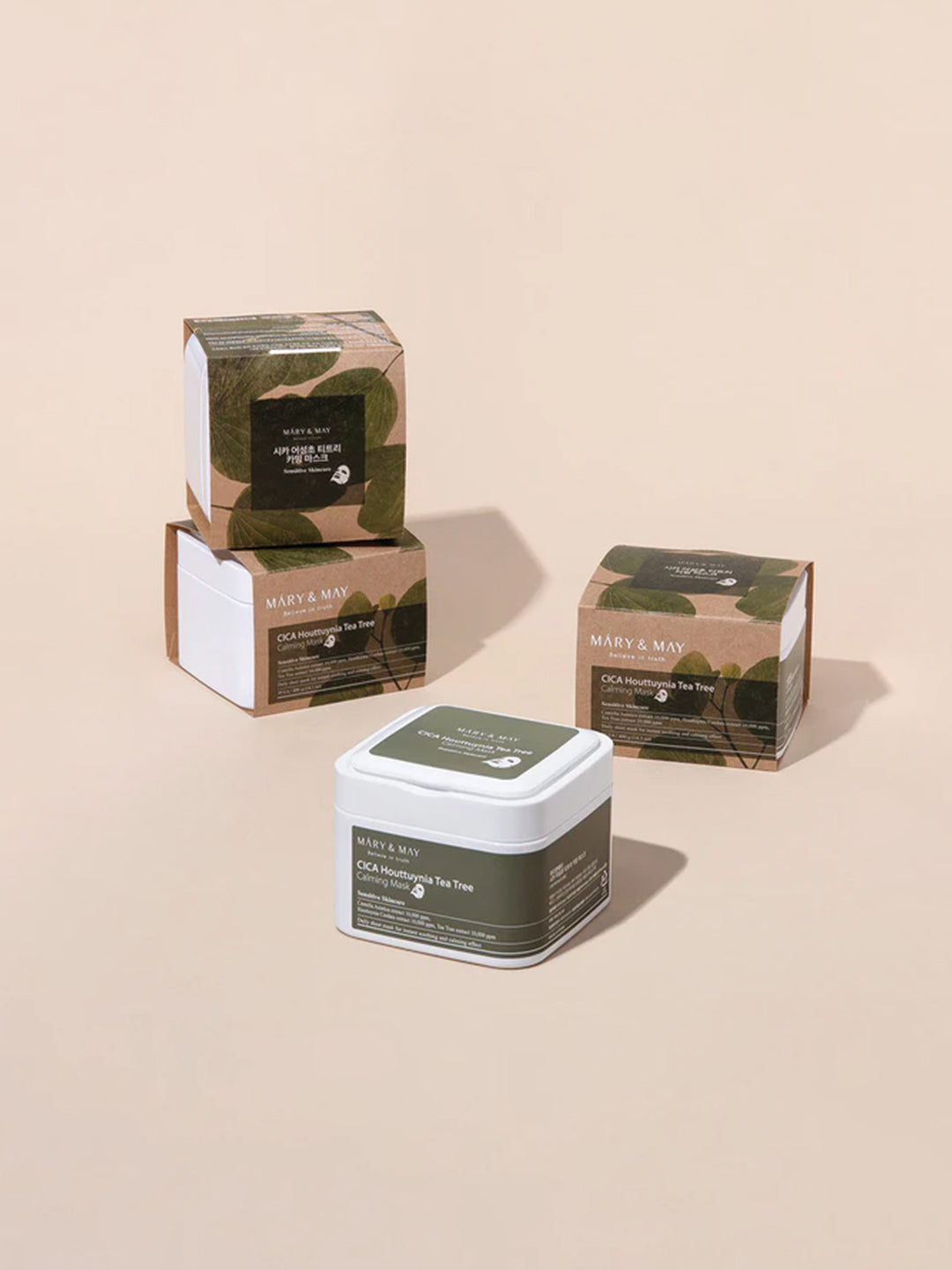 Mary&May Cica Houttuynia Tea Tree Calming Mask 30EA