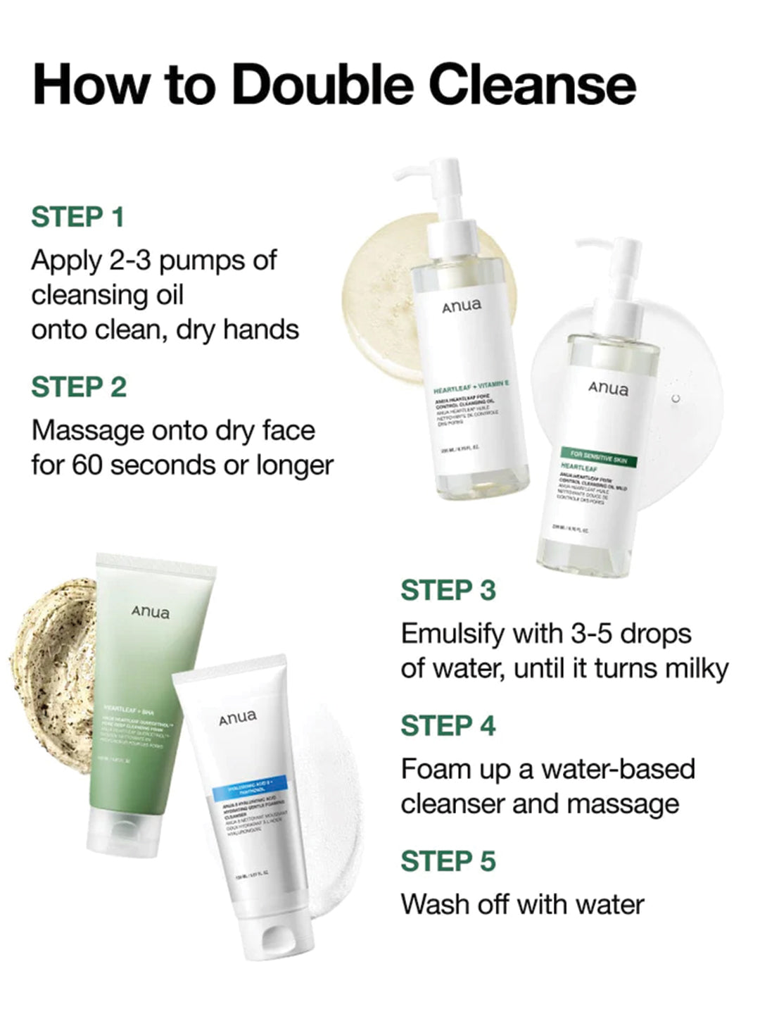 Anua Heartleaf Pore Control Cleansing oil 200 ml