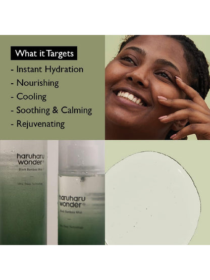 HaruHaru Wonder Black bamboo Mist 80ml