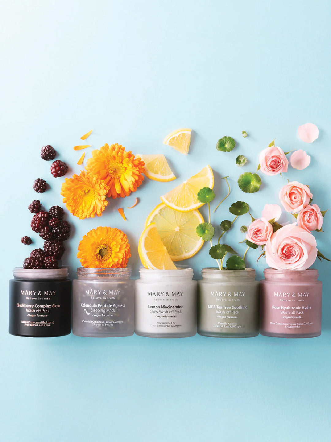 Mary&May Calendula Peptide Ageless Sleeping Mask 110 g