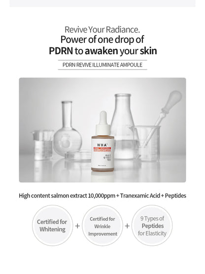 WHA'YUNSUL PDRN Revive Illuminate Ampoule 30 ml