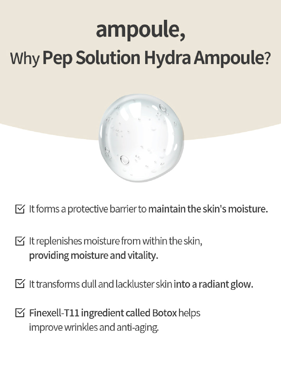 WHA'YUNSUL Pepsolution Hydra Ampoule