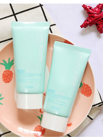 A'PIEU PURE BLOCK AQUA SUN GEL SPF50+/PA+++(50ml)