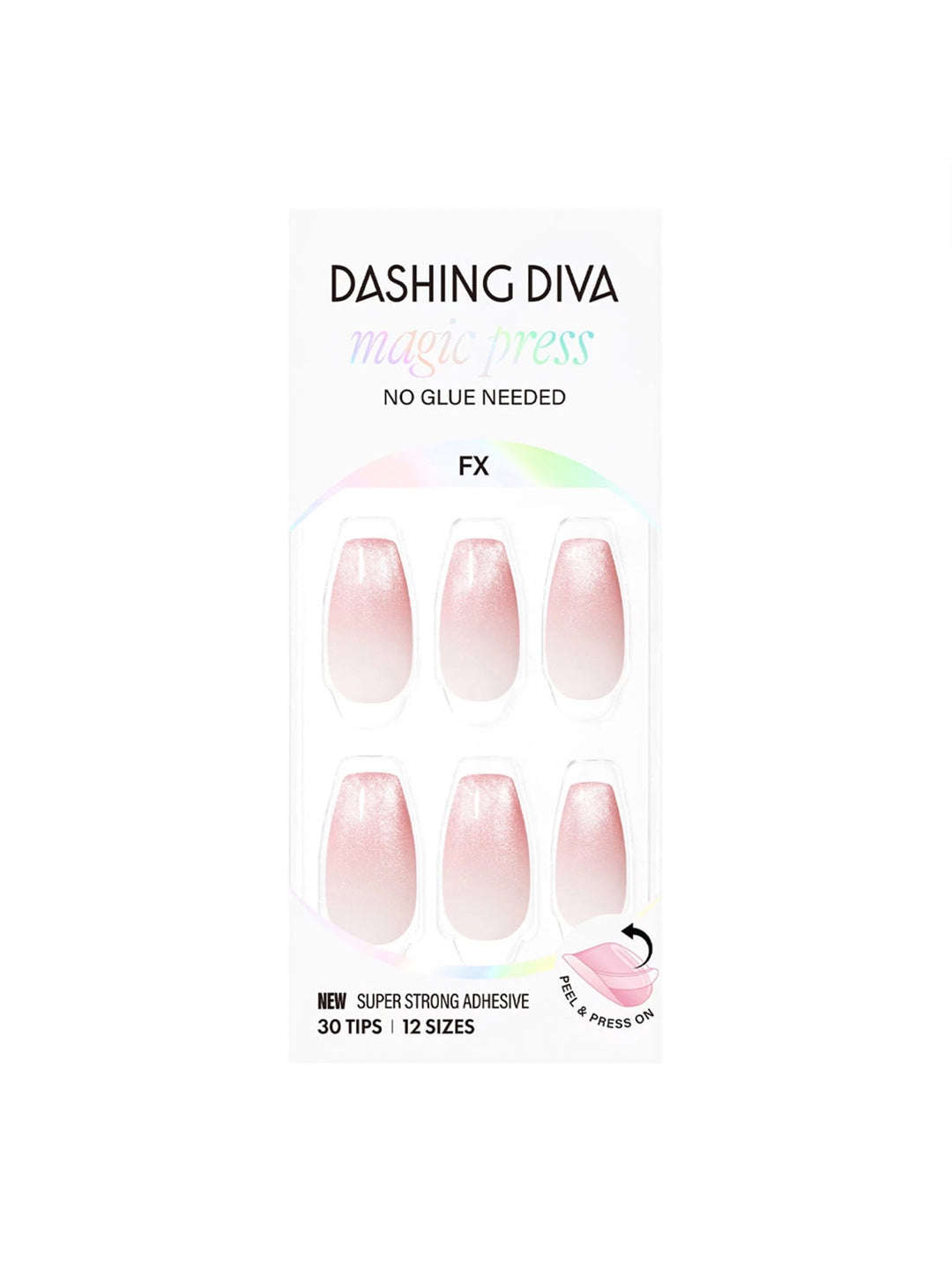 DASHING DIVA MAGICPRESS Pink Blanc
