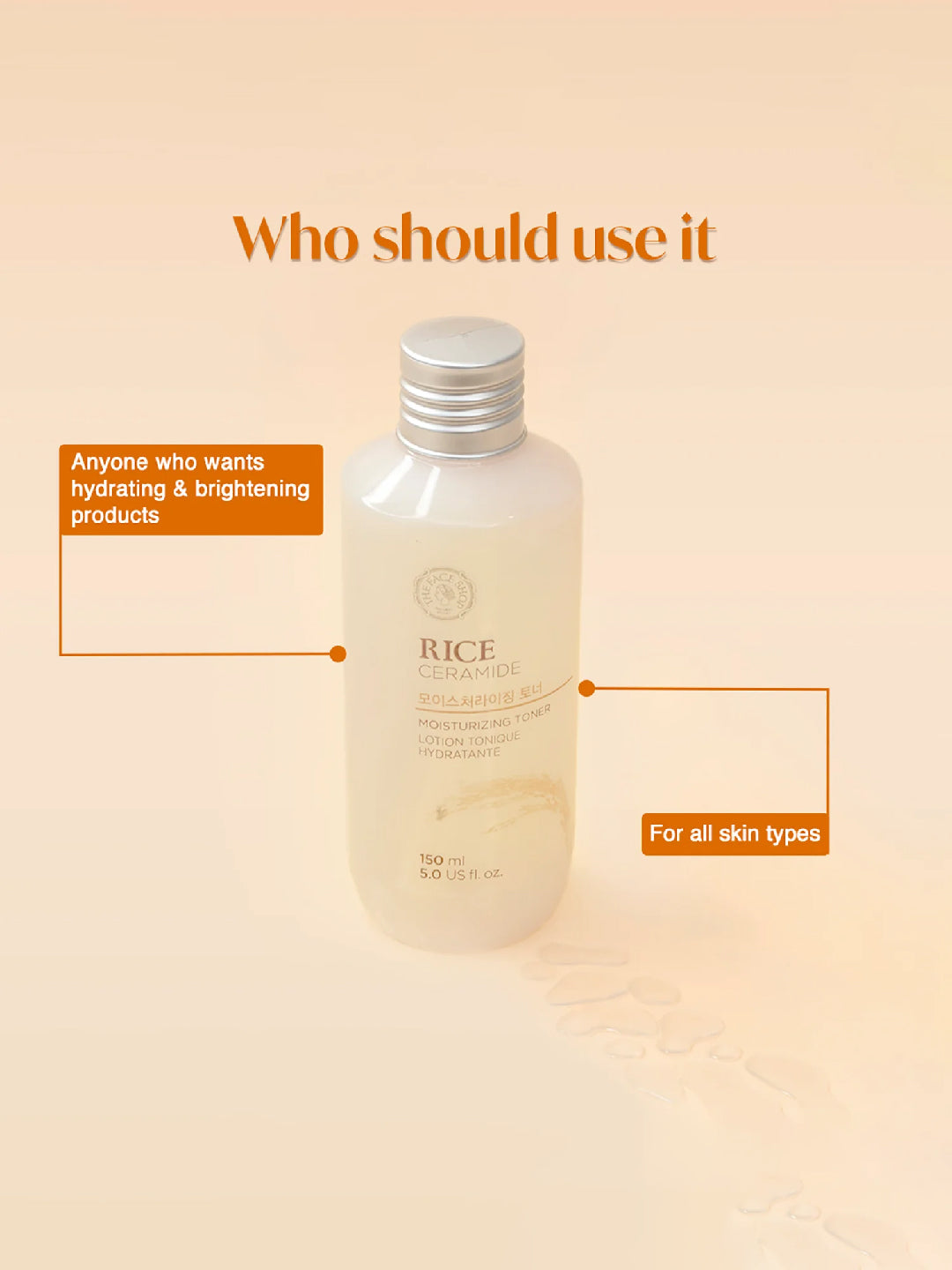 The Face Shop Rice & Ceramide Moisturizing Toner – view 5