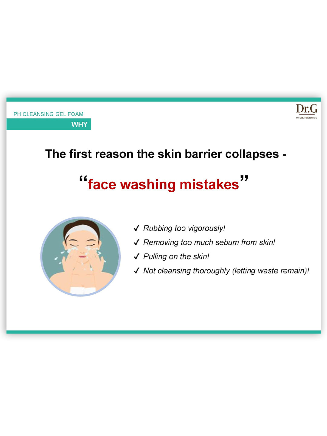 DR.G PH CLEANSING GEL FOAM 200ml