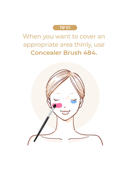 Studio 17 Corrector & Concealer brush 482