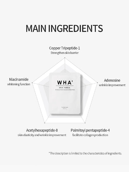 WHA'YUNSUL Pepsolution Collagen Mask Pack