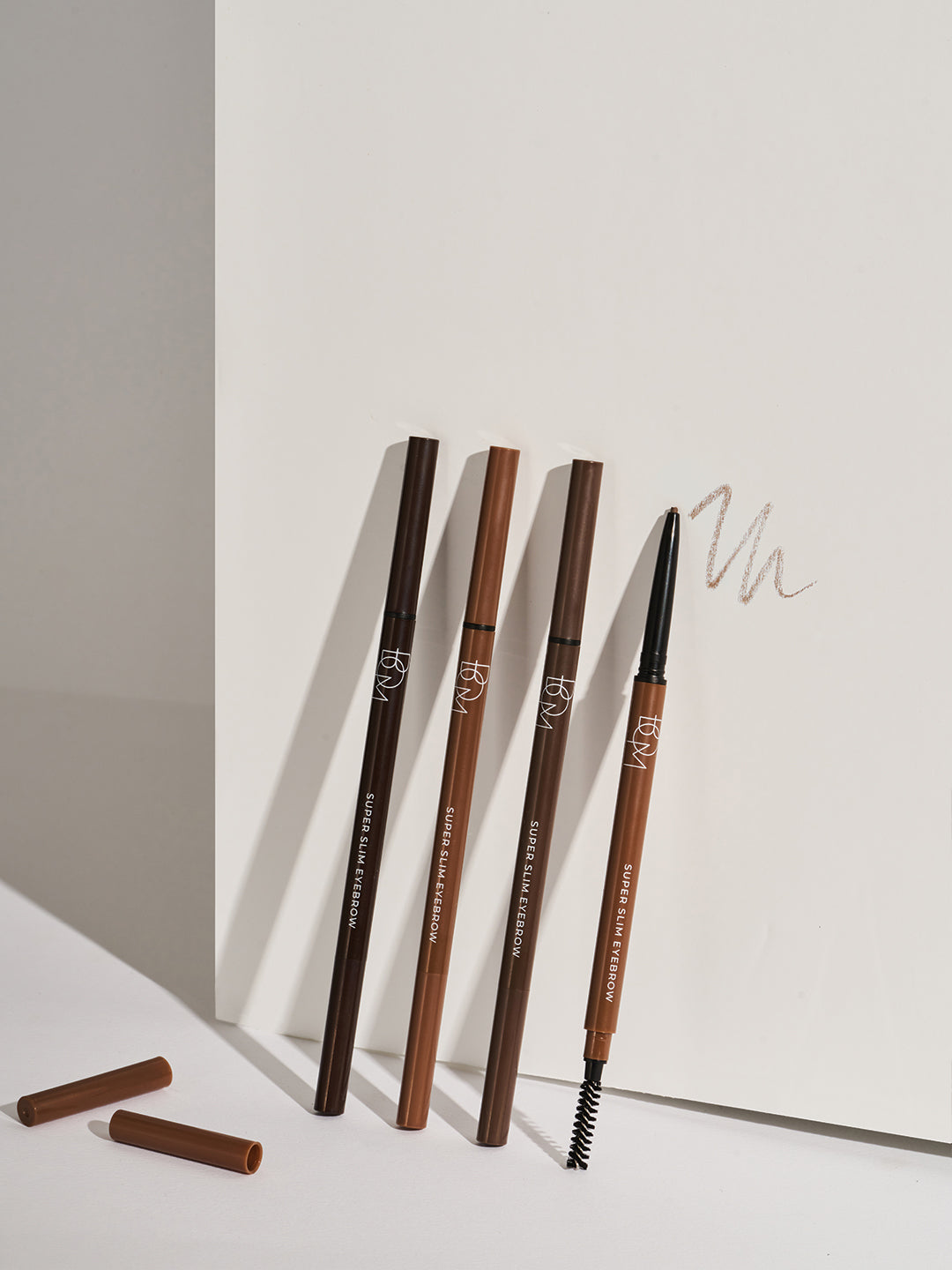 B.O.M - Super Slim Eyebrow Taupe Brown – view 2