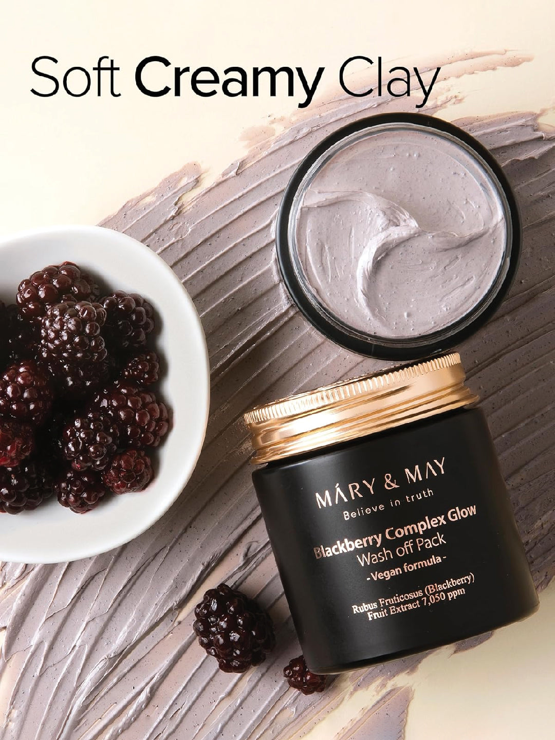 Mary&May Blackberry complex Glow Washoff Pack 125g