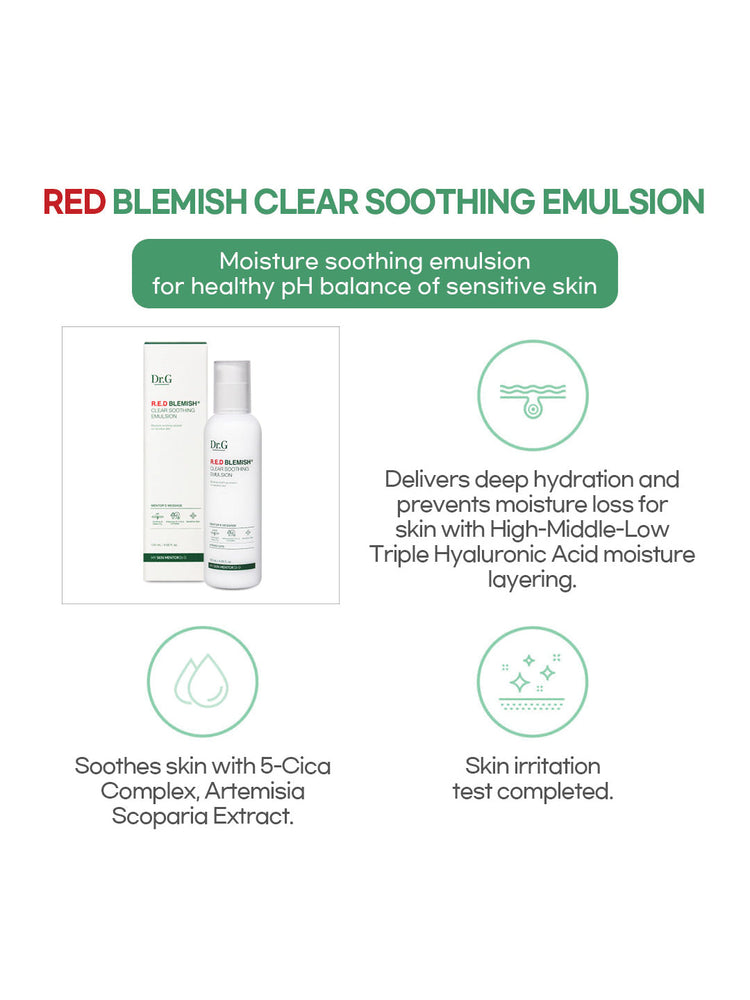 DR.G R.e.d Blemish Clear Soothing Emulsion – view 7