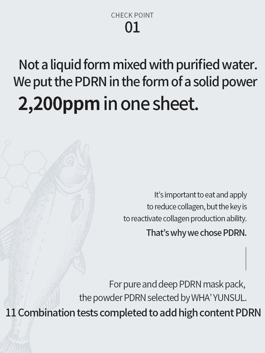 WHA'YUNSUL PDRN Rejuvenating Glow Mask pack