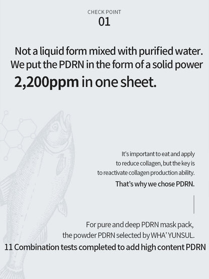 WHA'YUNSUL PDRN Rejuvenating Glow Mask pack