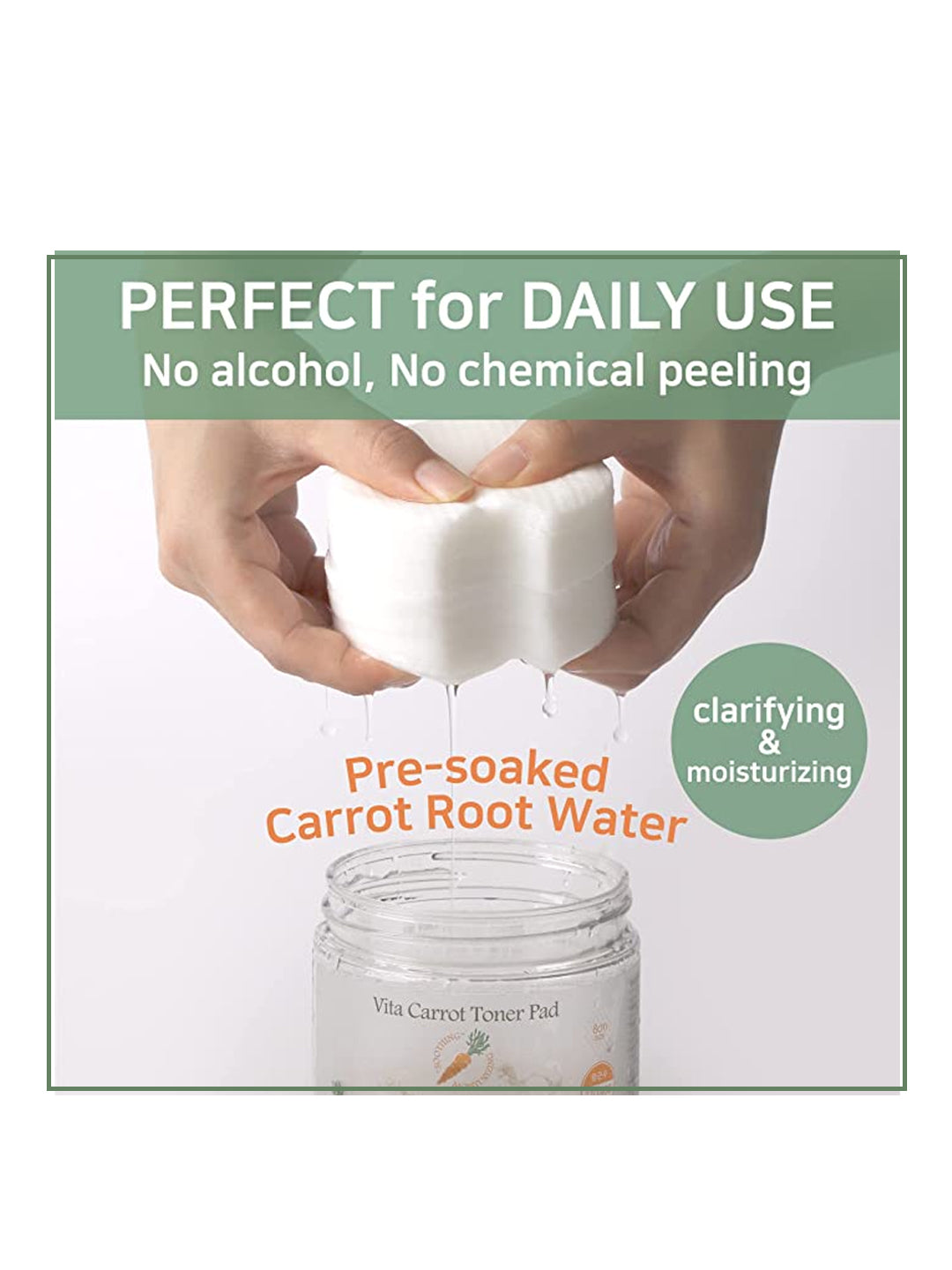 Vita Carrot Toner Pad (70 Pads)