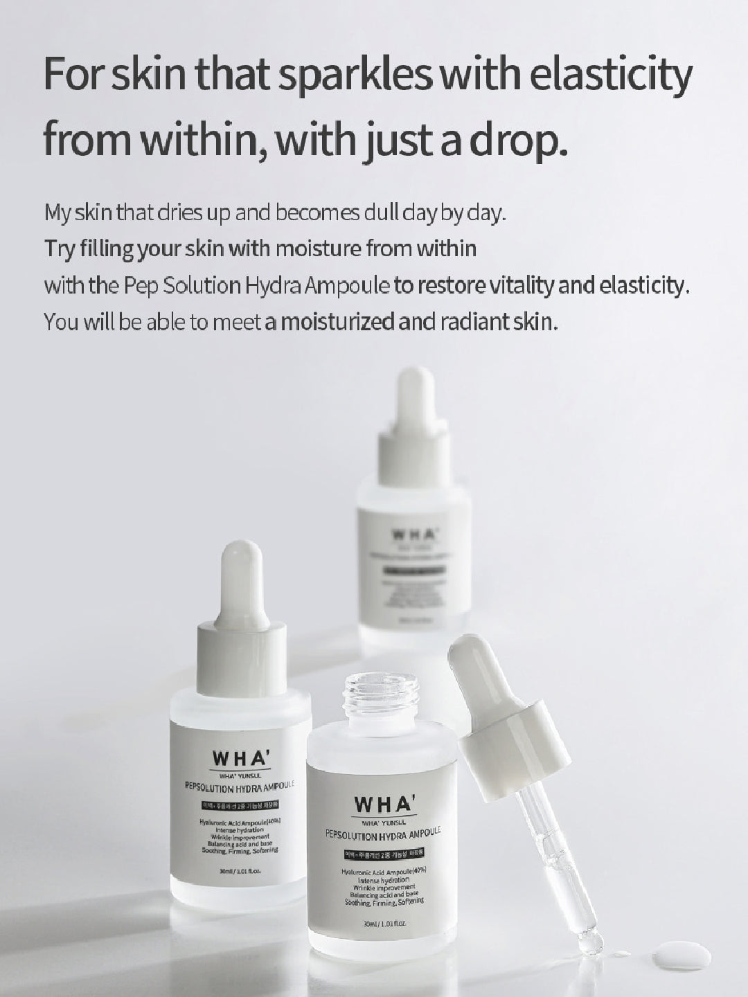 WHA'YUNSUL Pepsolution Hydra Ampoule