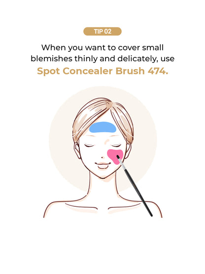 Studio 17 Corrector & Concealer brush 482