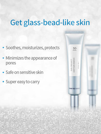 Thank You Farmer Sun Project Light Sun Essence Spf50+ Pa+++