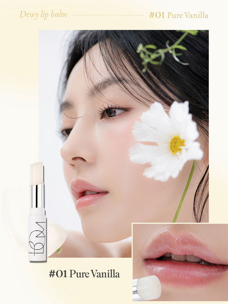 B.O.M - Dewy Lip Balm #01 Pure Vanilla – view 2