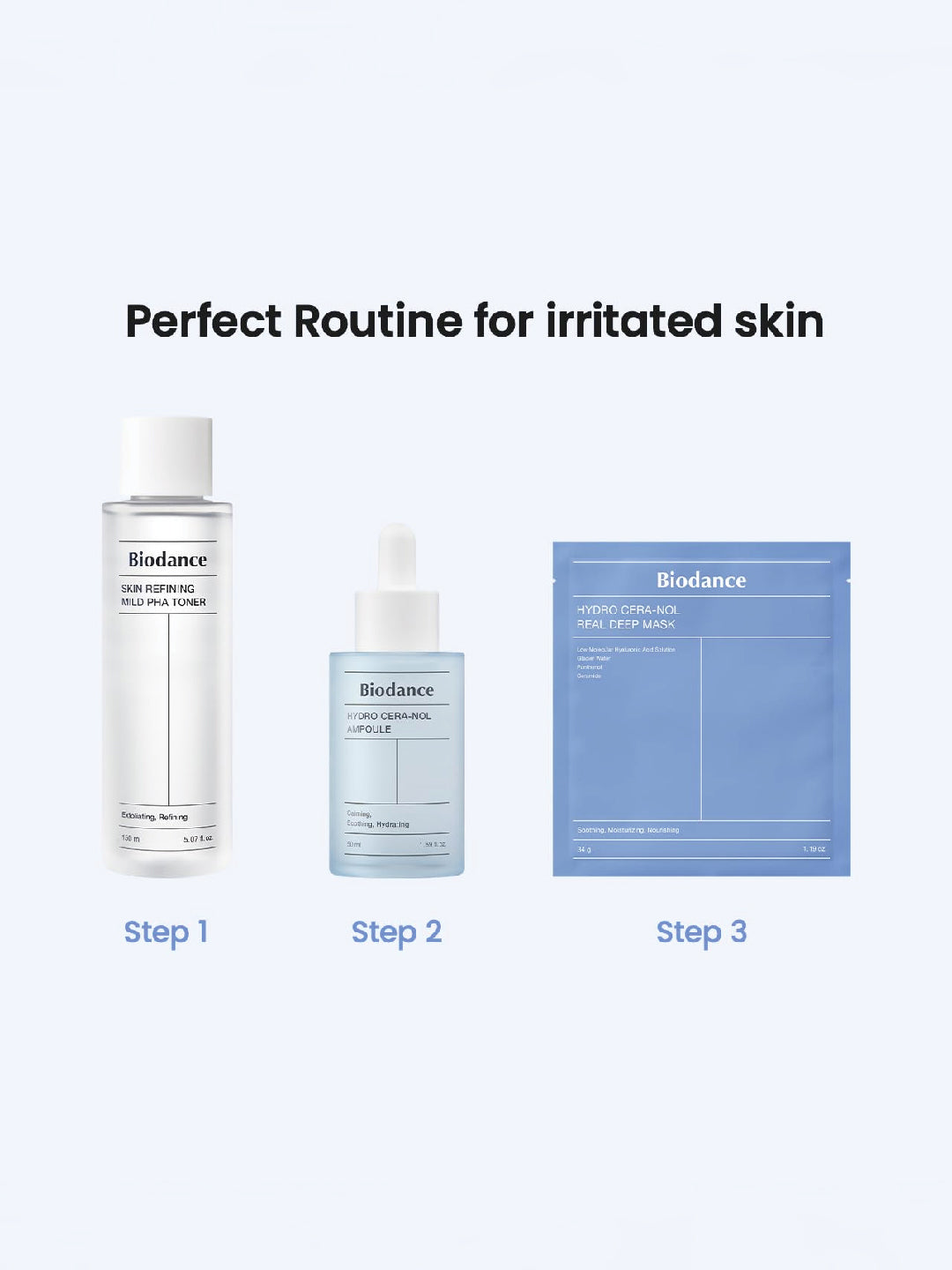 [Biodance] Hydro Cera-nol Real Deep Mask 1Box (34g*4ea)