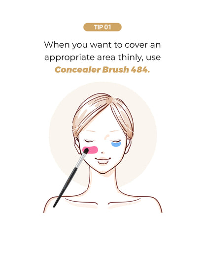 Studio 17 Concealer brush 484