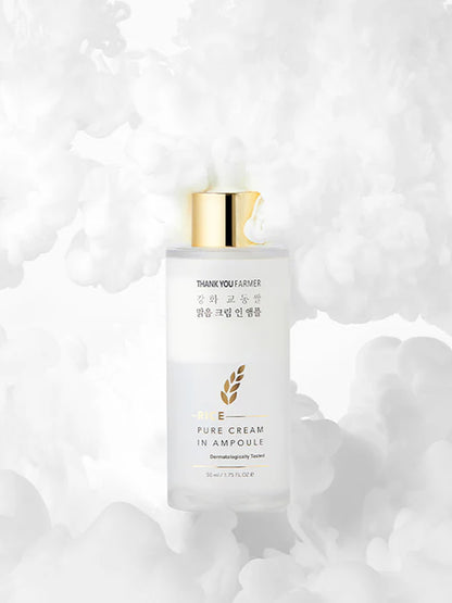 Thank You Farmer Rice Pure Cream In Ampoule (50ml)