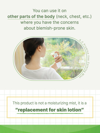 AC PROMISE LINE Calming Mist