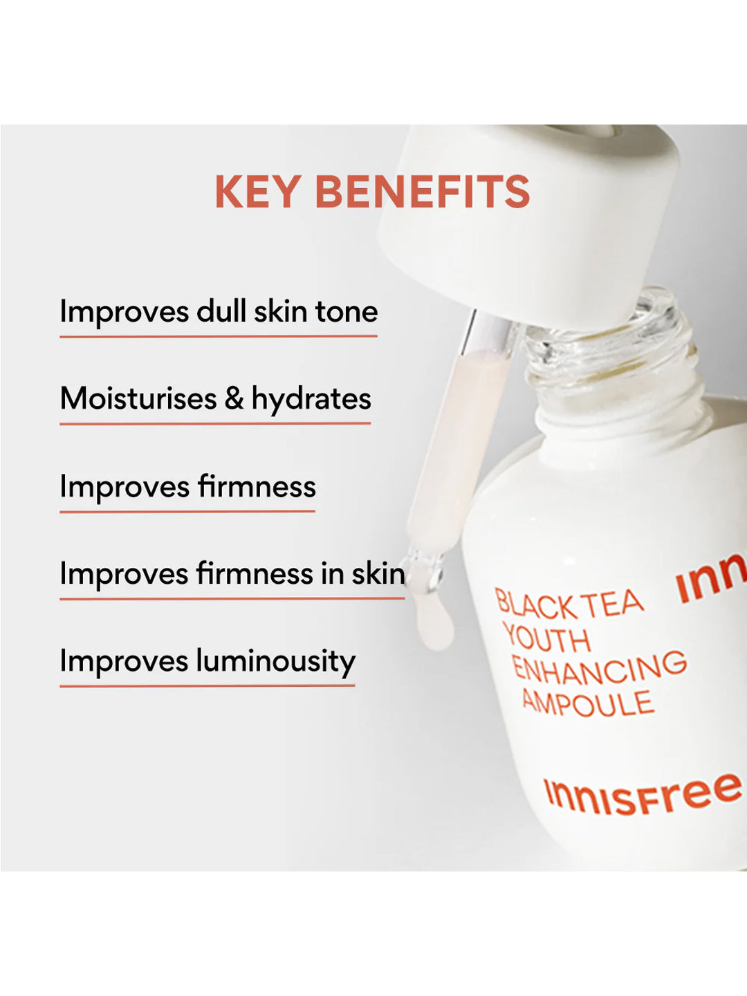 Innisfree Black tea youth ampoule 30ml