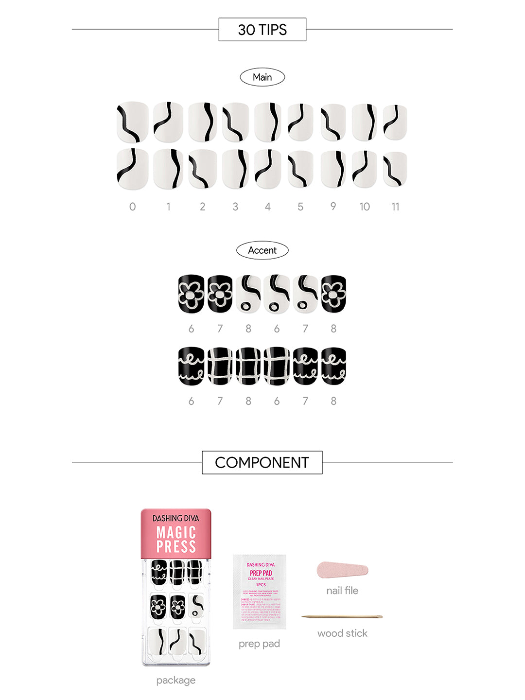 DASHING DIVA MAGICPRESS Ink Sketch