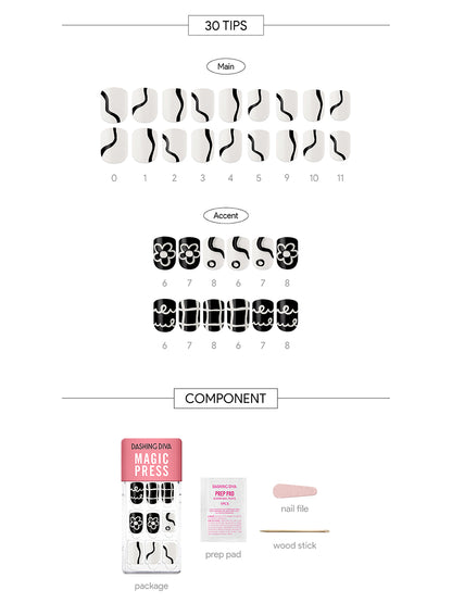 DASHING DIVA MAGICPRESS Ink Sketch